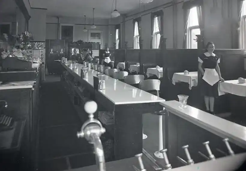 Hotel Bar Dining Area